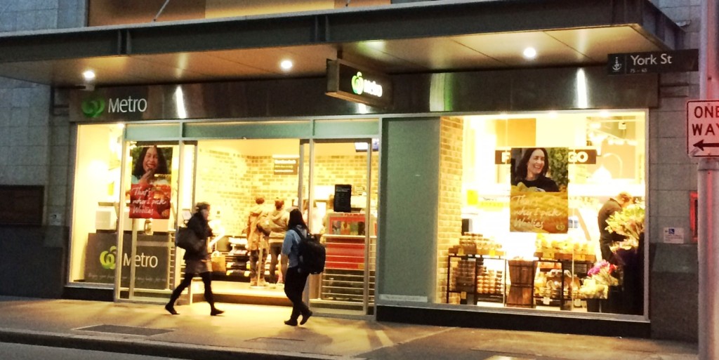 スーパー大手ウールワースが展開を進める都市型店「メトロ」。<span id=